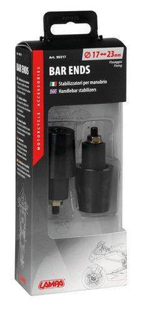 90317 SU-2 uniwersalne ciężarki kierownicy 17/23 mm. - czarny