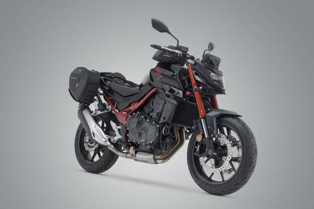 ZESTAW SAKW BOCZNYCH PRO BLAZE H I STELAŻY SW-MOTECH HONDA CB750 HORNET (22-) BLACK