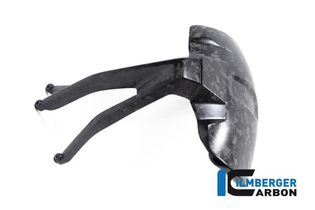 Osłona przeciwbłotna do motocykla BMW R 1300 GS od 2023 - czarna matowa Black Diamond Carbon ILMBERGER BM.SPS.035.R23GS