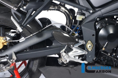 Ochraniacz pięty prawy karbonowy - Triumph Street Triple 675 ILMBERGER FSR.006.TRSTR.K