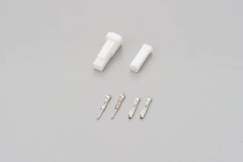 Zestaw konektorów  2P  biały  for SUZUKI złącza męski i żeński