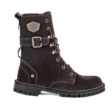 BUTY SKÓRZANE BROGER OHIO BROWN