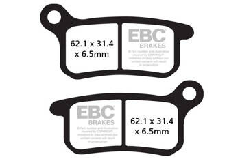 EBC Klocki hamulcowe FA357R (kpl. na 1 tarcze) (odpowiednik PROX 37.109202)