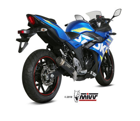 Mivv Tłumik końcowy GP PRO BLACK stal nierdzewna SUZUKI GSX 250 R 2017-2020