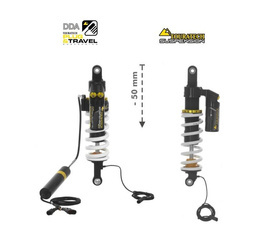 Touratech Suspension-Set Plug & Travel -50 mm lowering for BMW R1200GS(LC)/R1250GS from 2013