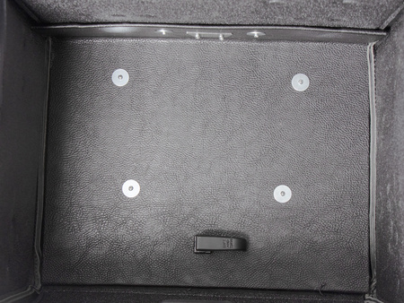 Rugged Chest leather rear bag