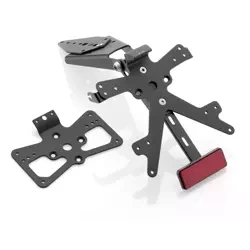 Fox license plate support kit