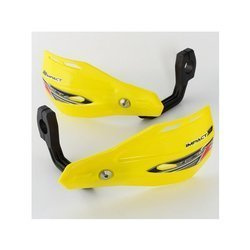 ZETA Handbary IMPACT X2 szalki/listki osłony dłoni żółe komplet MX ENDURO