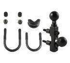 Uchwyt montowany do ramy kierownicy lub do podstawy hamulca / sprzęgła w motocyklu