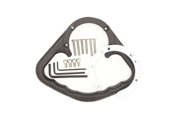 Uchwyt PUIG dla pasażera do BMW R1250R / KTM 1290 Superduke Czarny (N) 9037N