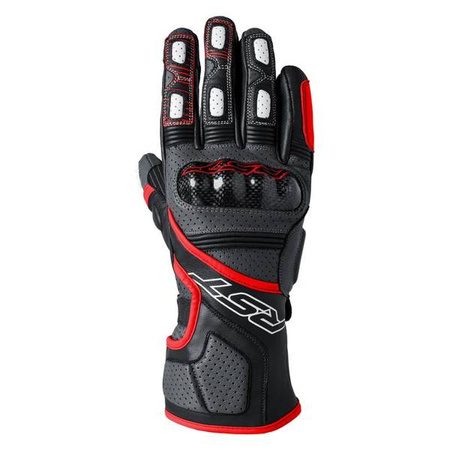 RĘKAWICE SKÓRZANE RST FULCRUM CE GREY/RED/BLACK (3179)