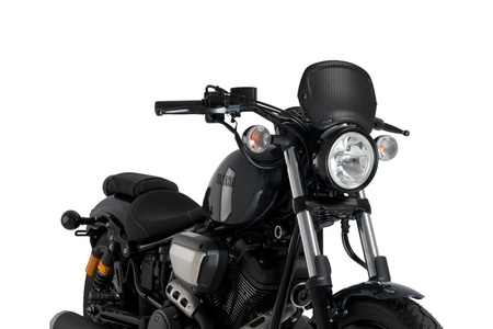 Owiewka PUIG Retroplate do Yamaha XV950 / R 14-20 Karbonowy (C) 3812C