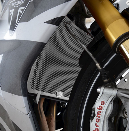 OSŁONA CHŁODNICY RG RACING TRIUMPH DAYTONA MOTO2 765 TITANIUM