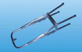 Stelaż tylny sportowy Motoholders Aprilia RSV Mille 04-08 srebrny