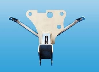 Stelaż przedni sportowy Motoholders Aprilia RSV 4 Mille 09-13 srebrny