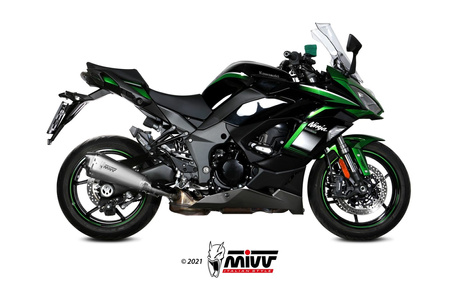 Mivv Tłumik końcowy DELTA RACE STAINLESS STEEL KAWASAKI NINJA 1000 SX / TOURER 2020-2024