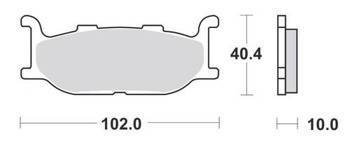 KLOCKI HAMULCOWE SBS 170 CT