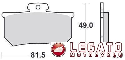 KLOCKI HAMULCOWE SBS 661 RS