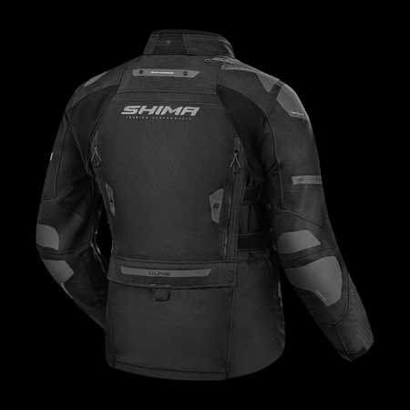 DUNE MEN JKT BLK Shima