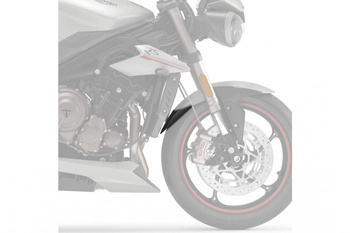 Przedłużenie błotnika do Triumph Speed / Street Triple (przednie) Czarny (N) 3898N