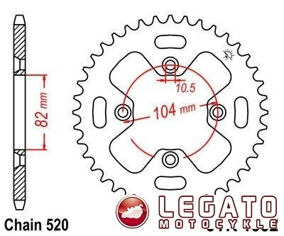ZĘBATKA NAPĘDOWA JT TYŁ