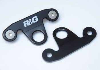 UCHWYTY NA PASY TRANSPORTOWE RG RACING BMW S1000R '10-'20 & RR '10-'18 BLACK