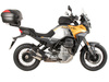 Alurack top case carrier black for combination with original rear rack for Moto Guzzi Stelvio (2024-)