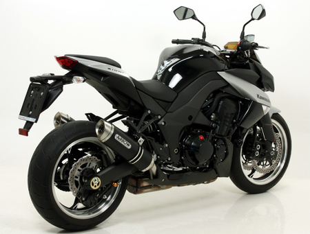 ARROW Tłumiki Końcowe Thunder Aluminium Dark Kawasaki Z1000 2010-2013