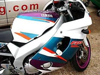 CRASHPADY CLASSIC RG RACING YAMAHA FZR600R BLACK