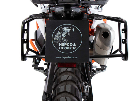 Side carrier permanent mounted black for KTM 790 Adventure (2024-)