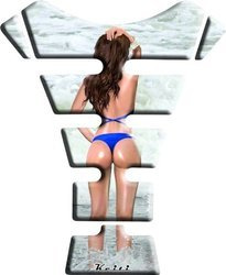 Tank Pad KEITI Blue Bikini Beauty