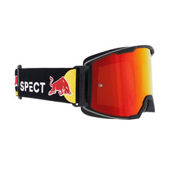 GOGLE RED BULL SPECT STRIVE BLACK - SZYBA RED FLASH/BROWN WITH RED MIRROR + CLEAR