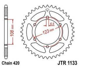 ZĘBATKA NAPĘDOWA JT TYŁ (420)