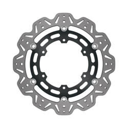 EBC Tarcza hamulcowa motocyklowa VR2128BLK VEE, czarna