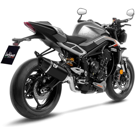LEOVINCE Układ Wydechowy LV-14 R Black Edition Triumph Street Triple 765 RS 2023-2024
