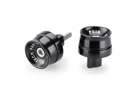 Końcówki kierownicy PUIG Speed do Kawasaki Ninja 650  Z650 / Ninja 7 Hybrid Czarny (N) 21002N