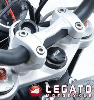 ZAďż˝LEPKA NA PÓŁKďż˝ TRIUMPH STREET TRIPLE RX 15- / KAWASAKI H2 / H2R BLACK