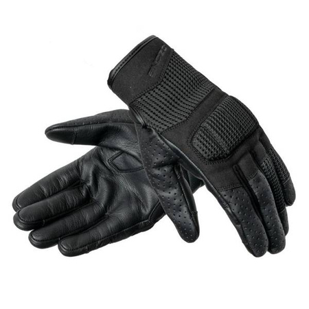 RĘKAWICE SKÓRZANO-TEKSTYLNE OZONE DART BLACK