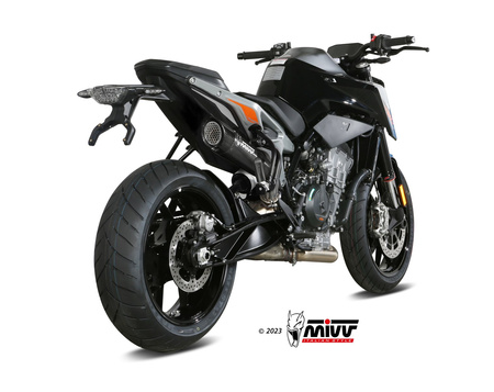 Mivv Tłumik końcowy X-M5 BLACK stal nierdzewna KTM 790 DUKE 2018-2020
