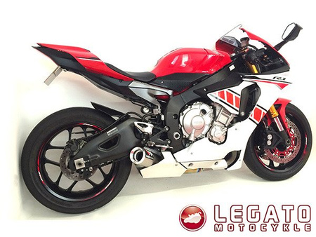 Tłumik końcowy + decat Austin Racing YAMAHA R1 2015-2017  GP3-GP1R