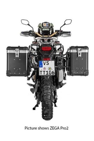 ZEGA Pro aluminium pannier system for Honda CRF1000L Africa Twin  (2015-2017)