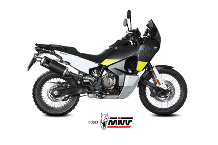 Mivv Tłumik końcowy DAKAR BLACK stal nierdzewna HUSQVARNA NORDEN 901 2022-2025