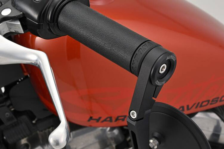 Uniwersalny adapter na końcówkę kierownicy 25.4 mm czarny 80996