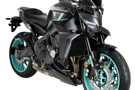 Przedni spoiler dociskowy do Yamaha MT-09 24-25 (Naked) Czarny mat (J) 22079J