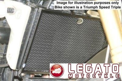 ZESTAW OSŁON CHŁODNICY WODY I OLEJU HAYABUSA 08- / B-KING BLACK