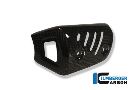 Osłona tłumika przedniego z włókna węglowego - carbon do BMW F 800 R (2009-2014) ILMBERGER AHS.008.F800R.K