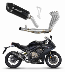 Dominator układ wydechowy HP1 Black Honda CB 650 R 2019 - 2023