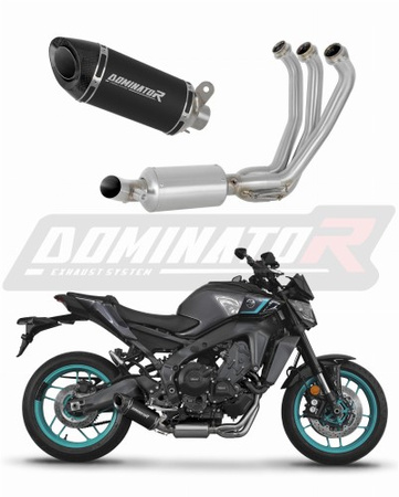 Dominator Układ wydechowy HP8 Black Yamaha MT-09 2024-2025