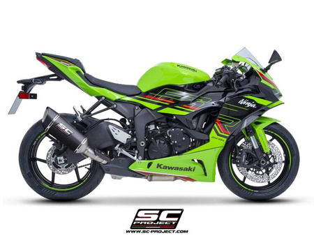 SC-Project tłumik końcowy SC1-R carbon Kawasaki NINJA ZX-6R (2024-2026)