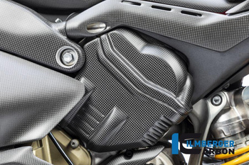 Osłona wałka rozrządu lewa matowa Ducati Panigale V4 / V4 S (od 2018) ILMBERGER ZAL.123.DPV4M.K